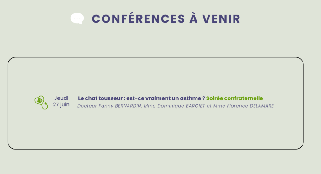 Conférences organisées par Formacéane à Vétocéane